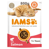 M&S IAMS Advanced Nutrition Adult Cat Food With Salmon Dry Cat Food 800g- Buy online at McGrocer