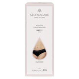 Selenacare Menstruationsunterwäsche, klassisch schwarz, wiederverwendbar, Größe 2XL