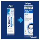 Sudafed blocked nose relief nasal spray 15ml (British brand)
