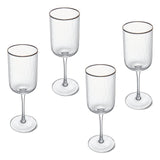 Mikasa Sorrento white wine glasses set of 4, 400ml each, imported from the UK