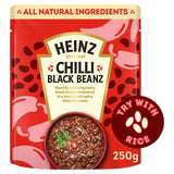 Heinz chilli black beans Mexican-style 250g, UK version
