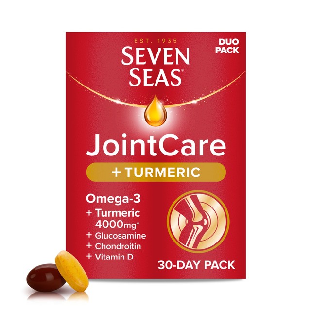 Seven Seas Jointcare Turmeric supplement 60 pack (British brand)