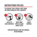 Cif Stainless Steel Cleaner Spray 435ml - British product
