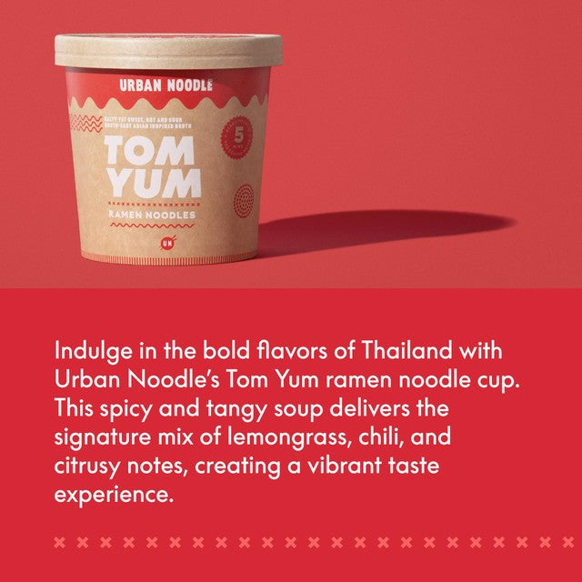 Urban Noodle Tom Yum ramen pot 87g (British brand)