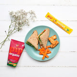 Pip Organic kids smoothie with strawberry, banana, and purple carrot 4 x 180ml, imported from the UK