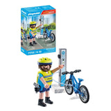 M&S Playmobil Action Heroes Police Bicycle Patrol Action Figure Set- Buy online at McGrocer