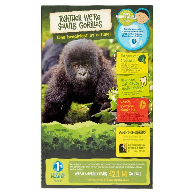 Nature's Path Gorilla Munch corn puffs cereal 300g, imported from the UK