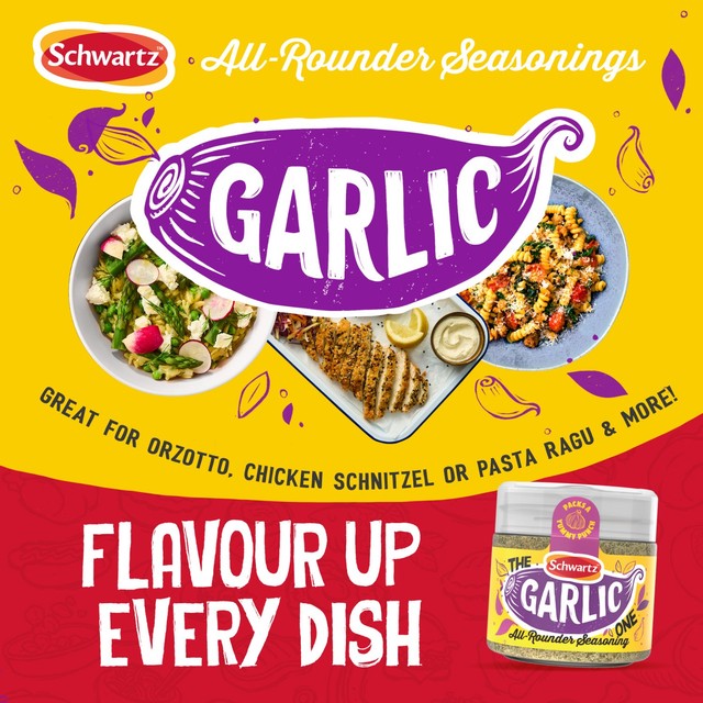 Schwartz All Rounder Garlic Seasoning 100g (British brand)