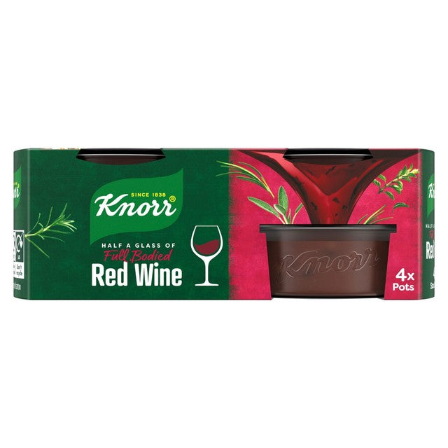 Knorr red wine stock pot 104g, UK version