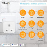 TCP smart plug with timer and voice control (British brand)