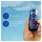 Nivea Dry Impact Anti-Perspirant Deodorant Roll-On 50ml, imported from the UK