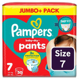 Pampers Baby-Dry Windelhosen Größe 7 ab 15 kg