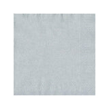 Duni silver paper napkins 20 per pack (British brand)