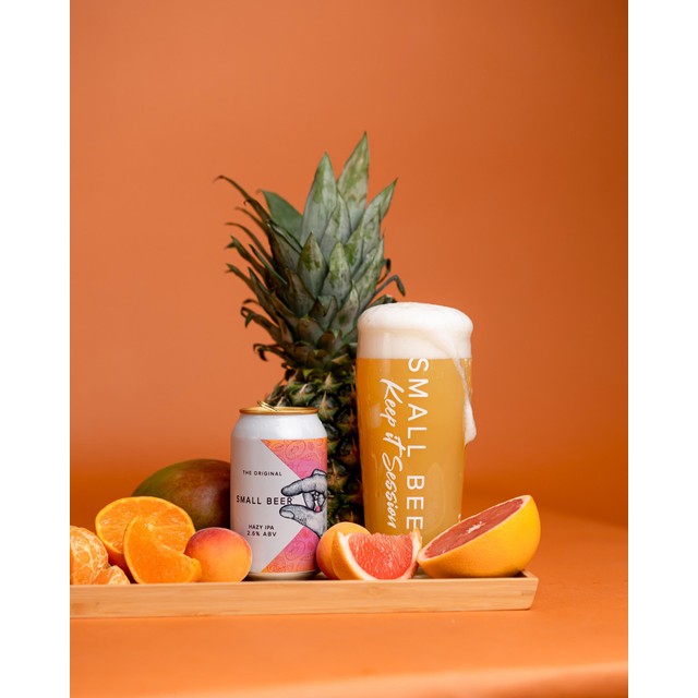 Small Beer Hazy IPA 330ml aluminium can (British brand)