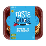 M&S spaghetti bolognese ready meal 225g, imported from the UK