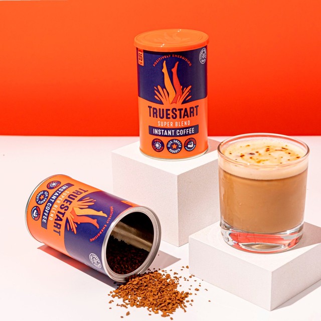 TrueStart Coffee Super Blend instant coffee 100g (British brand)