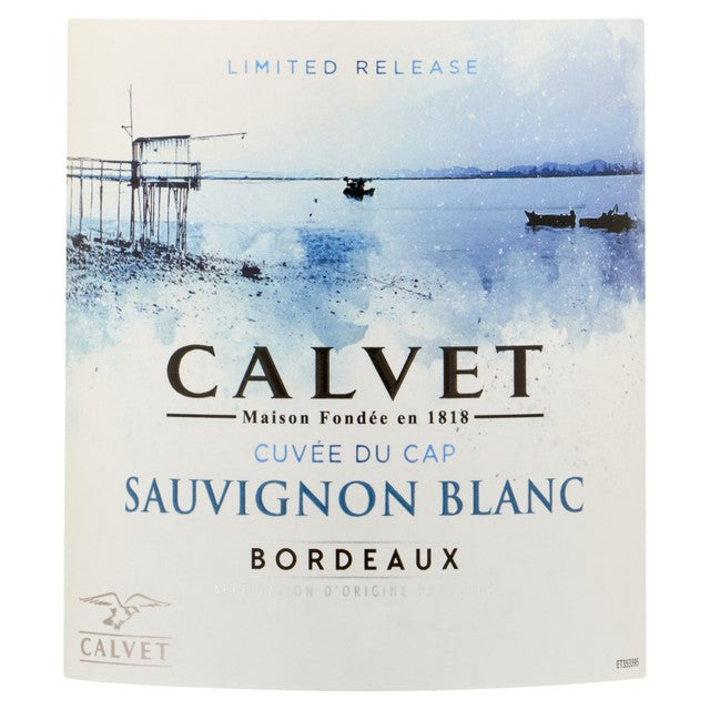 Calvet Cuvee du Cap Sauvignon Blanc 75cl - British product
