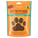 M&S Pet Munchies 100% Natural Beef Liver Stick Dog Treats 90g- Buy online at McGrocer