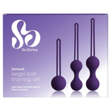 So Divine Sensual Kegel Ball Training Set (British brand)