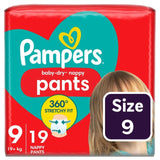 Pampers Baby Dry Nappy Pants Size 9 Essential