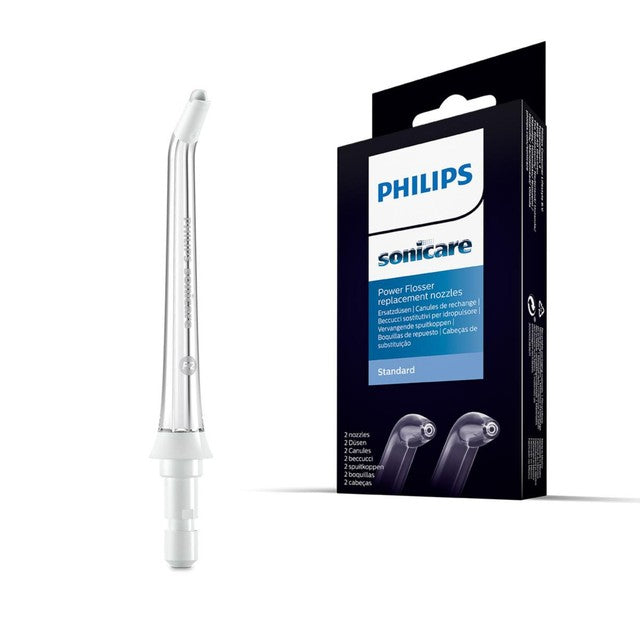 Philips Sonicare power flosser replacement nozzles standard 2 pack, imported from the UK