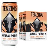 Tenzing energy drink Peach & Honey Melon 330ml - British product