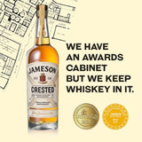 Jameson Crested Irish whiskey 70cl, UK version