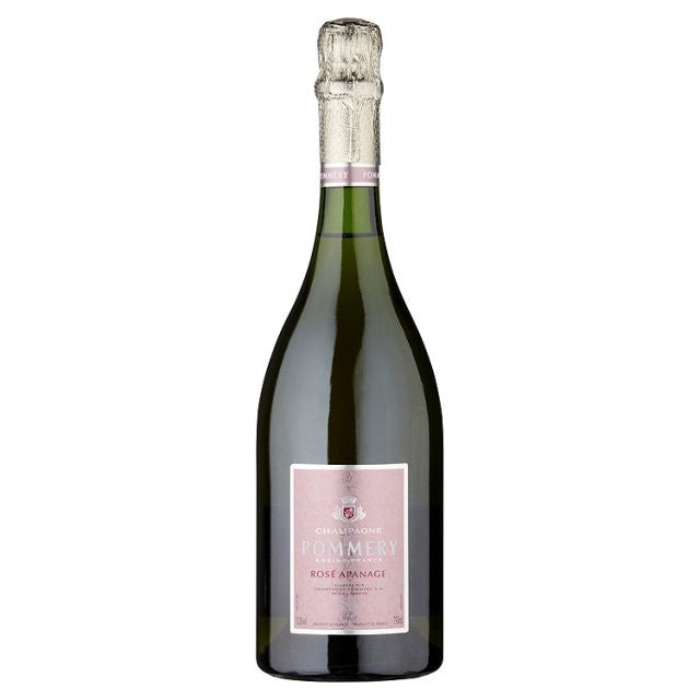 Pommery Apanage Rose Champagne NV 75cl, imported from the UK