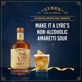 Lyre's Alcohol Free Amaretti non-alcoholic liqueur 70cl, UK version