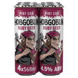 M&S Hobgoblin Ruby Ale Beer 4 x 568ml- Buy online at McGrocer