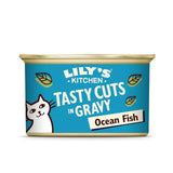 M&S Lily's Kitchen Tasty Cuts in Gravy Ocean Fish Wet Cat Food 85g- Buy online at McGrocer