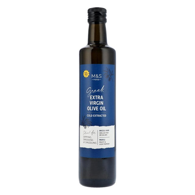 M&S Greek extra virgin olive oil 500ml, imported from the UK
