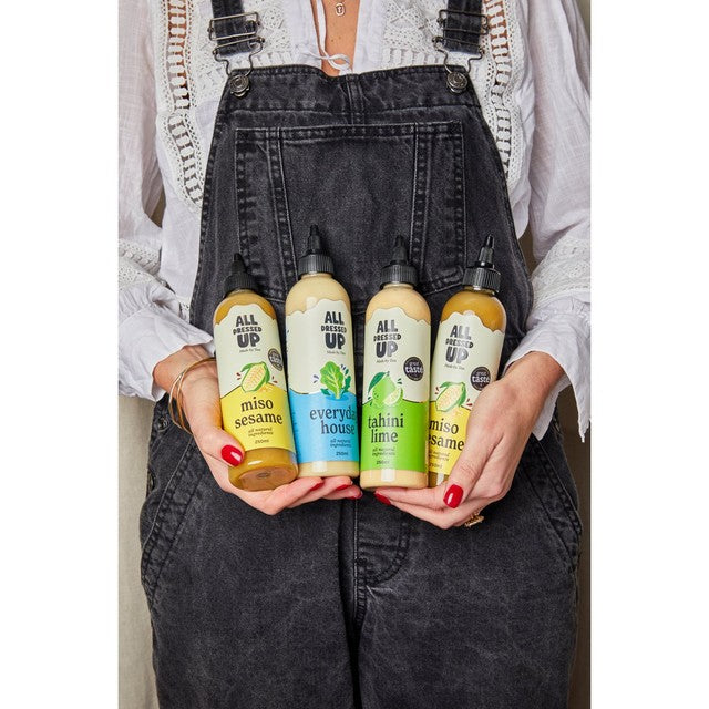 All Dressed Up Miso & Sesame Salad Dressing 250ml - British product