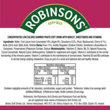 Robinsons Summer Fruits squash 1L, imported from the UK
