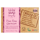 M&S Little Soap Company Organic Bar Soap Rose Geranium 110g- Buy online at McGrocer
