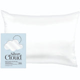 M&S VH2 Silver Cloud White Satin Pillowcase Standard Size (50x75cm)- Buy online at McGrocer