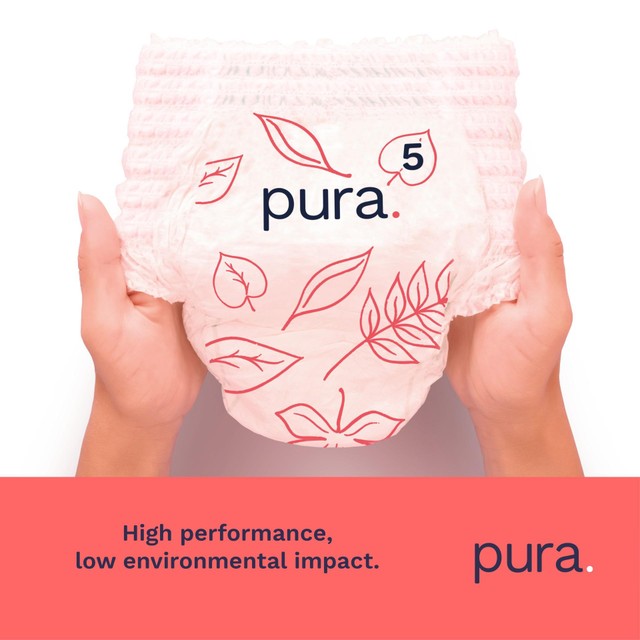 Pura Eco Nappy Pants size 5 mega pack - British product