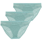 M&S High Leg Knickers Teal Size 10, UK version