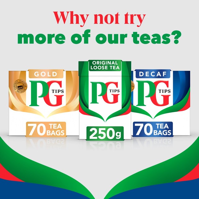 PG Tips decaf tea bags 160, imported from the UK
