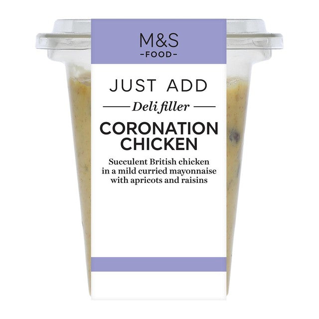 M&S Coronation Chicken Deli Filler 220g - British product