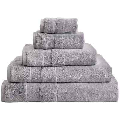 M&S M&S Ultimate Turkish Cotton Face Towels, Silver Grey, 30x30cm, 2 Pack- Buy online at McGrocer