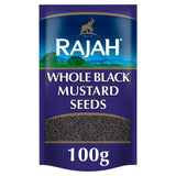 M&S Rajah Spices Whole Black Mustard Seeds Spices 100g- Buy online at McGrocer