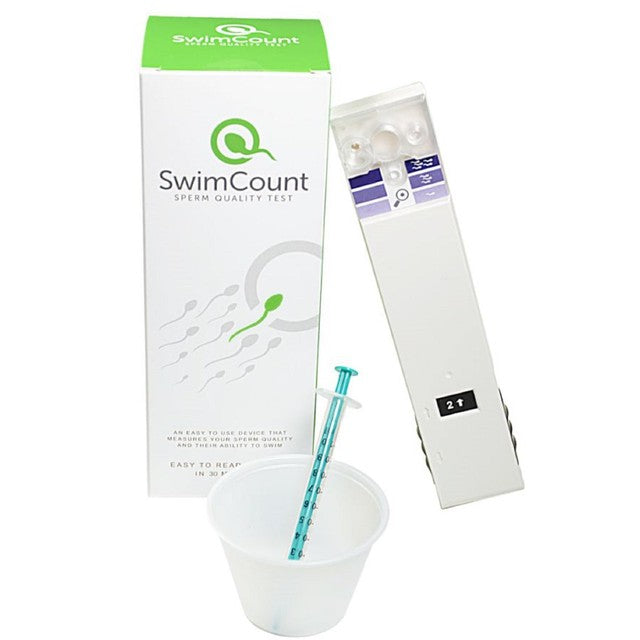 SwimCount sperm quality test kit (British brand)