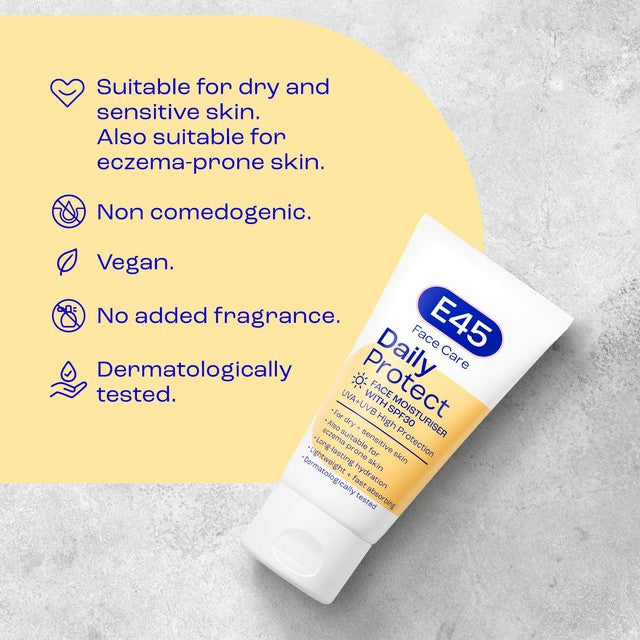 E45 Face Daily Protect Moisturiser SPF30 (British brand)