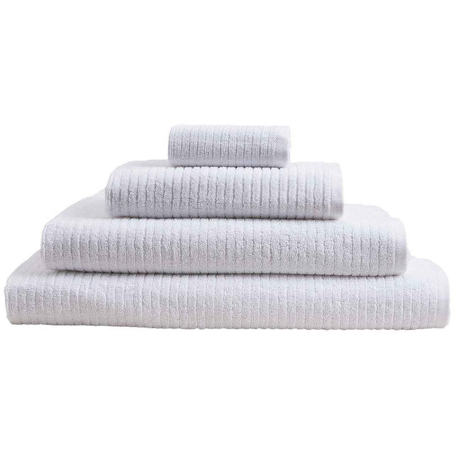 M&S cotton quick dry face towels white, imported from the UK