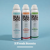 Bulldog fresh mint and cedarwood deodorant spray - British product