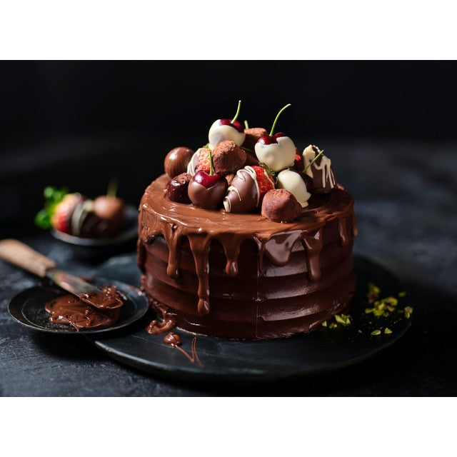 M&S decorate your own chocolate cake, imported from the UK