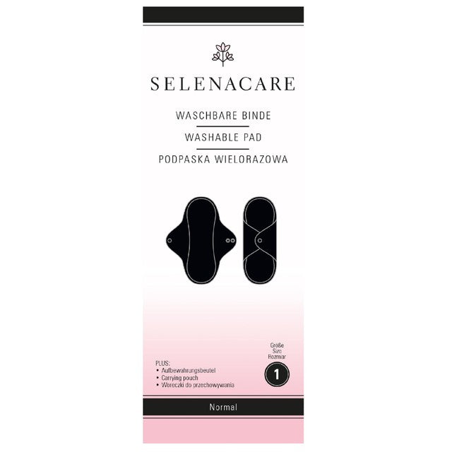Selenacare washable menstrual pad normal (British brand)