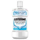 M&S Listerine Advanced White Milder Taste Alcohol Free Whitening Mouthwash 500ml- Buy online at McGrocer