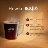Nescafe Gold Blend decaf coffee jar 190g, imported from the UK